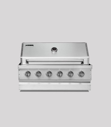 باربیکیو ۶ شعله رومیزی گازی استیل