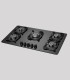 SBD005 Glass Gas Cooktop - 5-Burner with Central Wok Burner