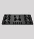 SAD005 Glass Built-in Gas Cooktop - 5-Burner with Central Wok Burner