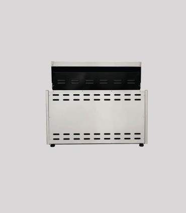 باربیکیو ۶ شعله رومیزی گازی–زغالی  استیل